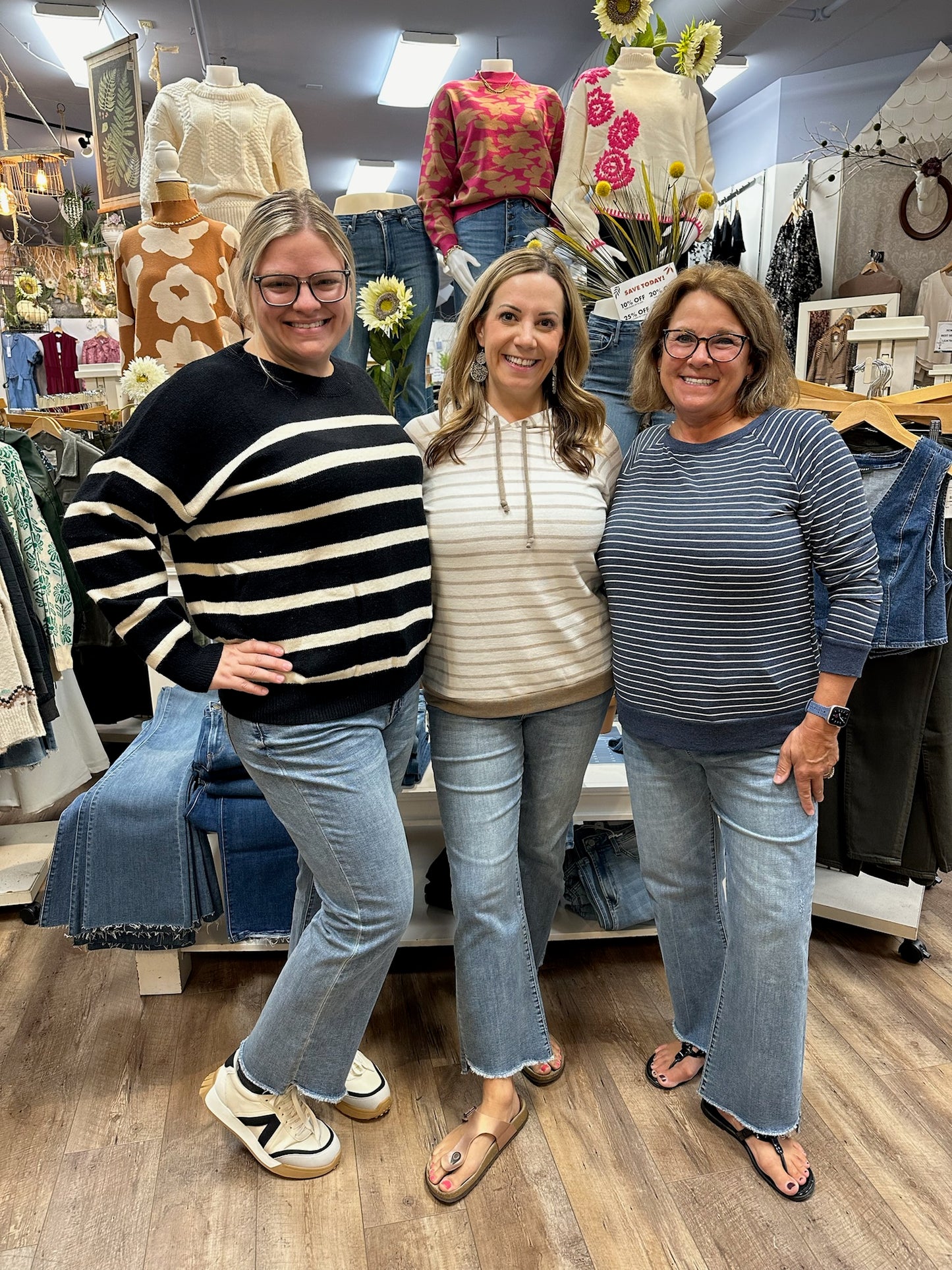 Tummy Control Bootcut Flare Crop Jean