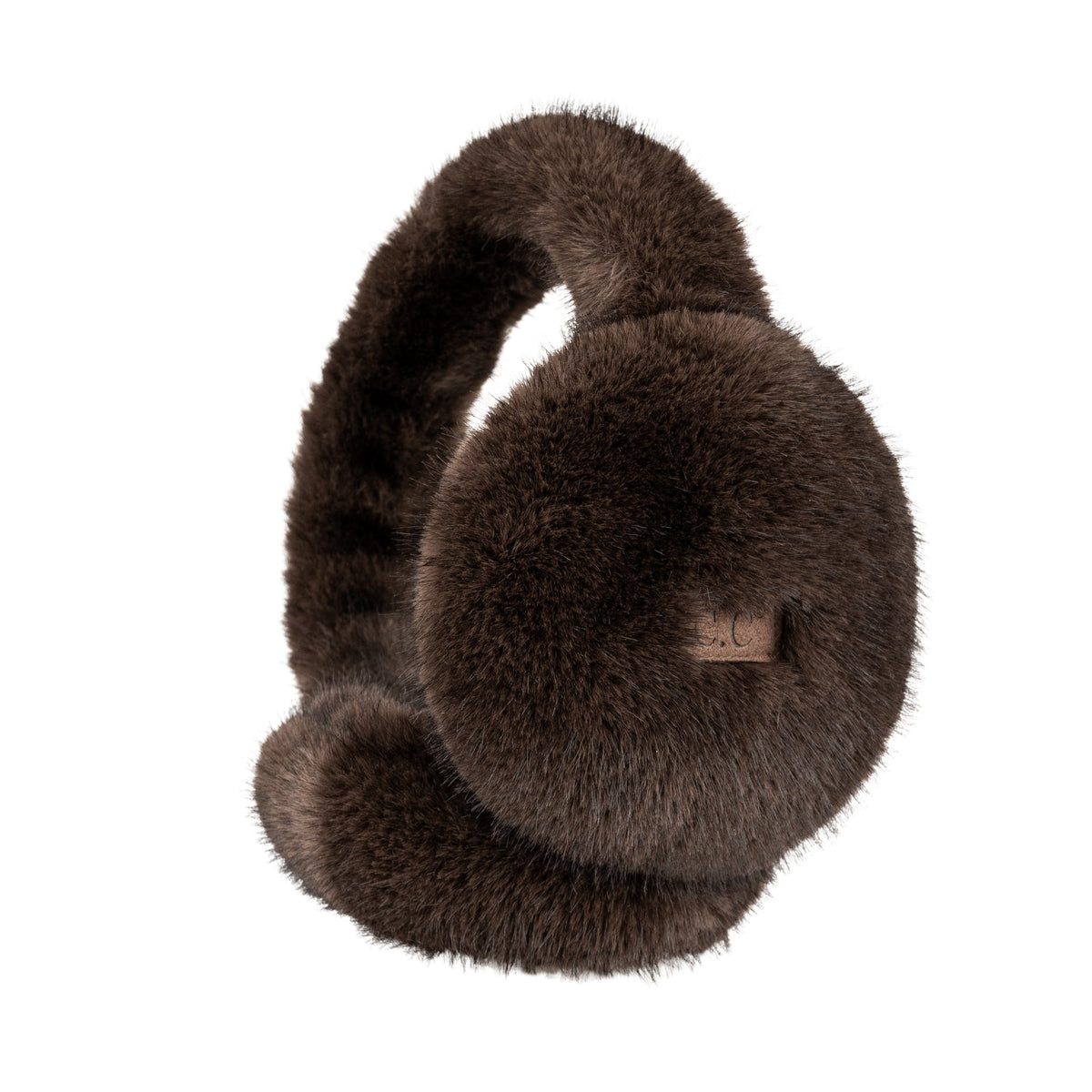 Faux Fur Earmuffs - Brown
