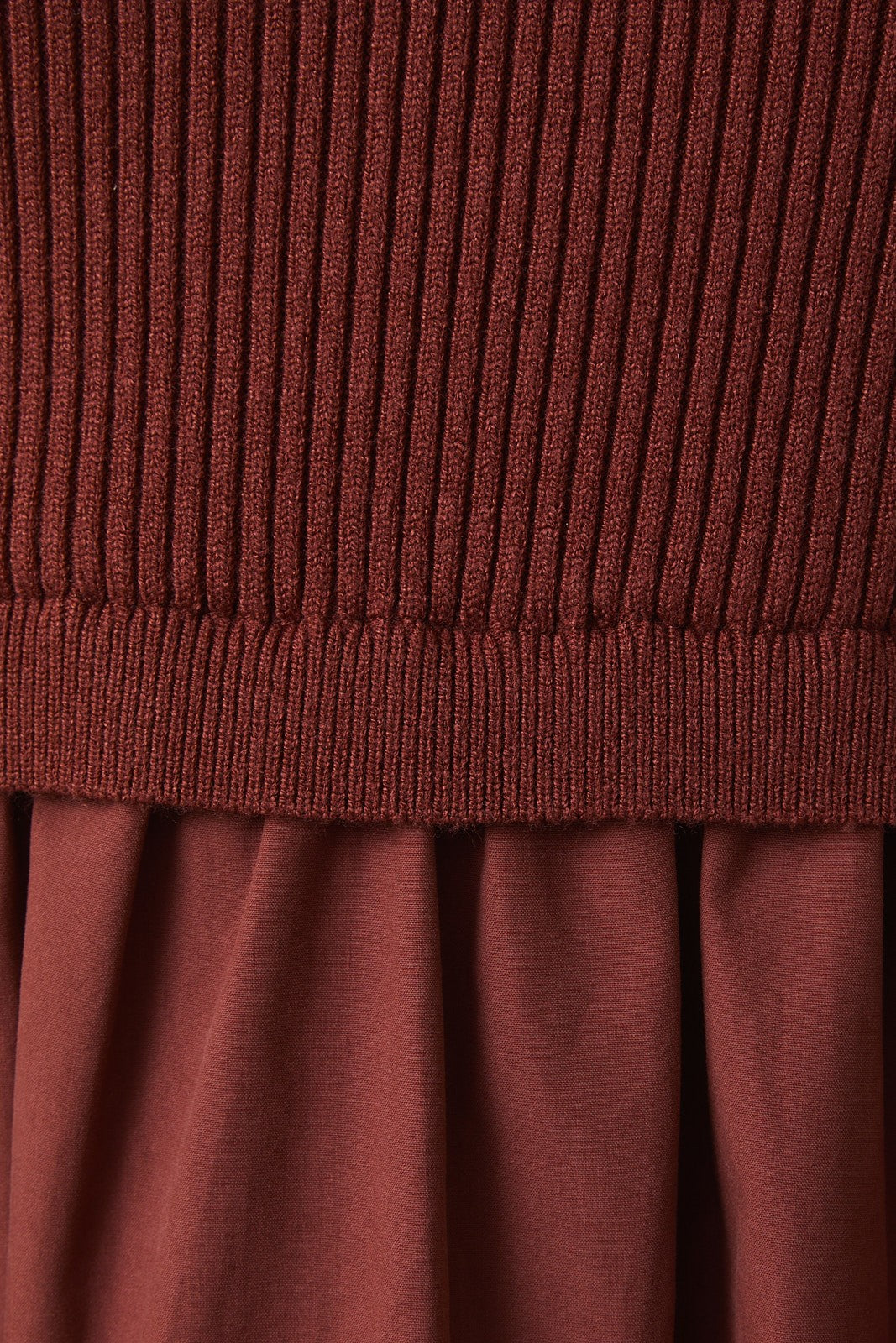 Woven Mix Tiered Dress
