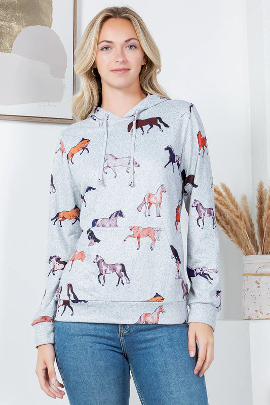 Equestrian Elegance Hoodie