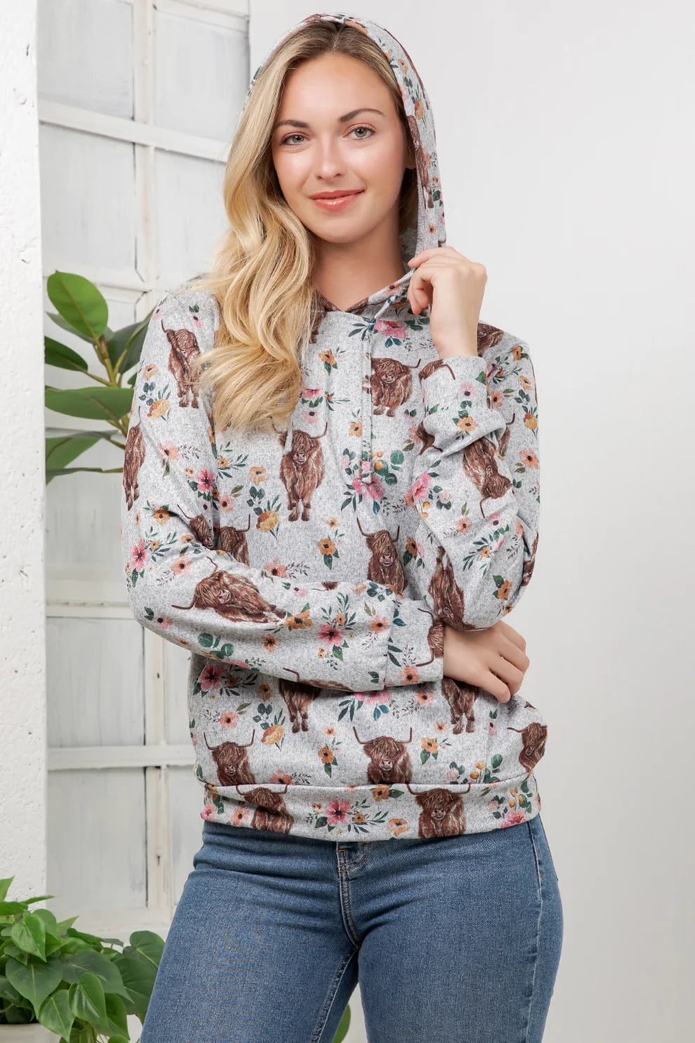 Highland Cow Hoodie