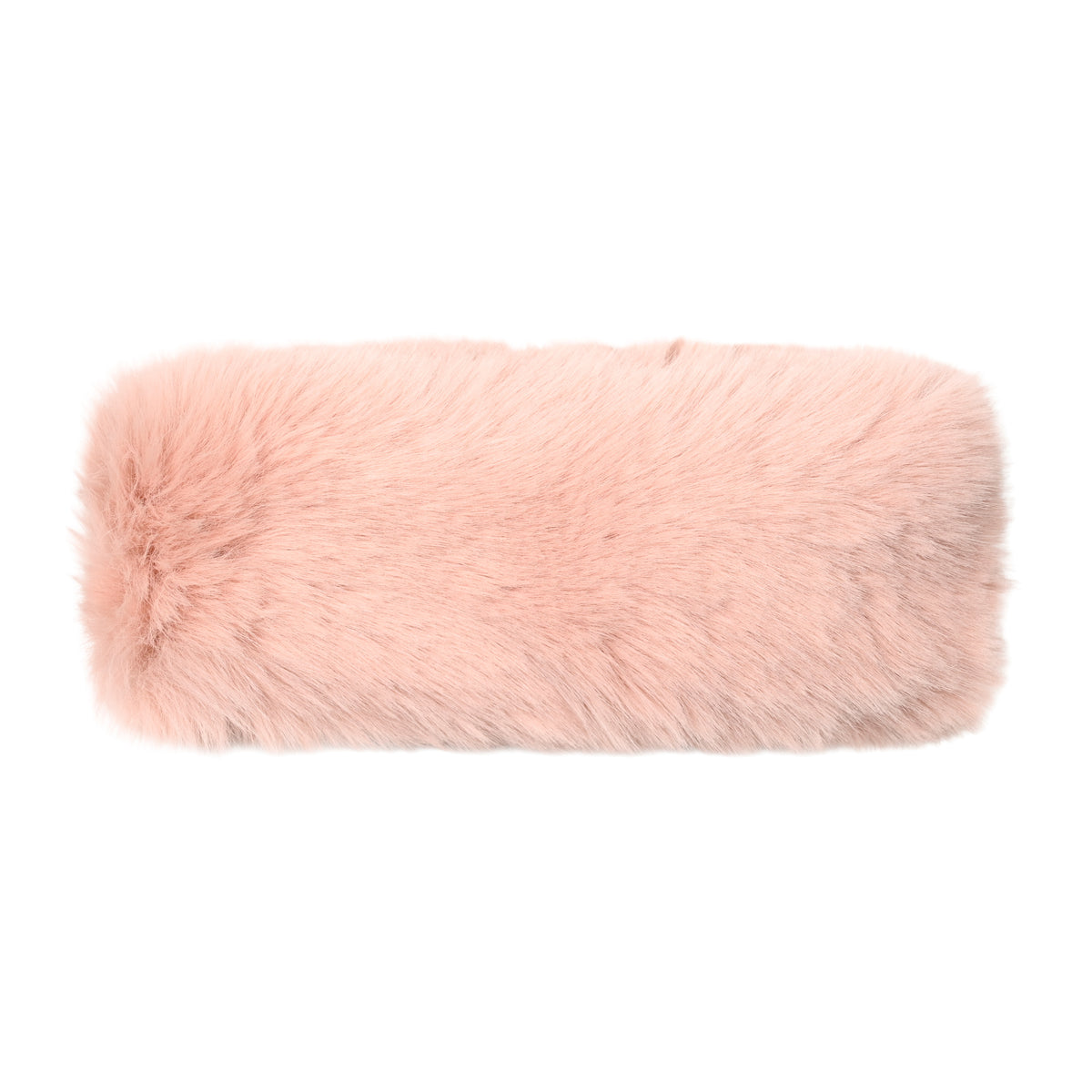 Fur Headwrap - Rose