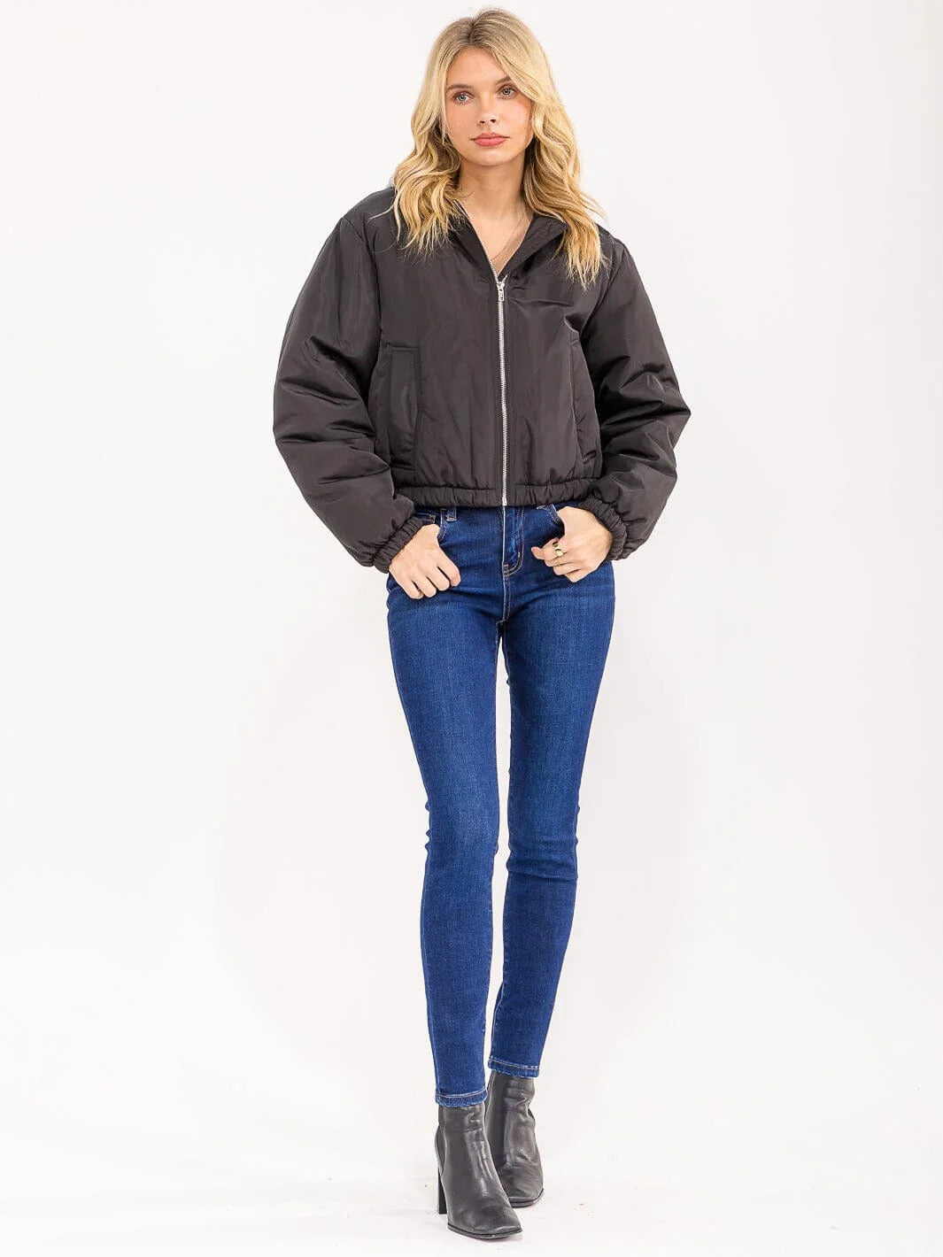 Hoodie Bomber Jacket