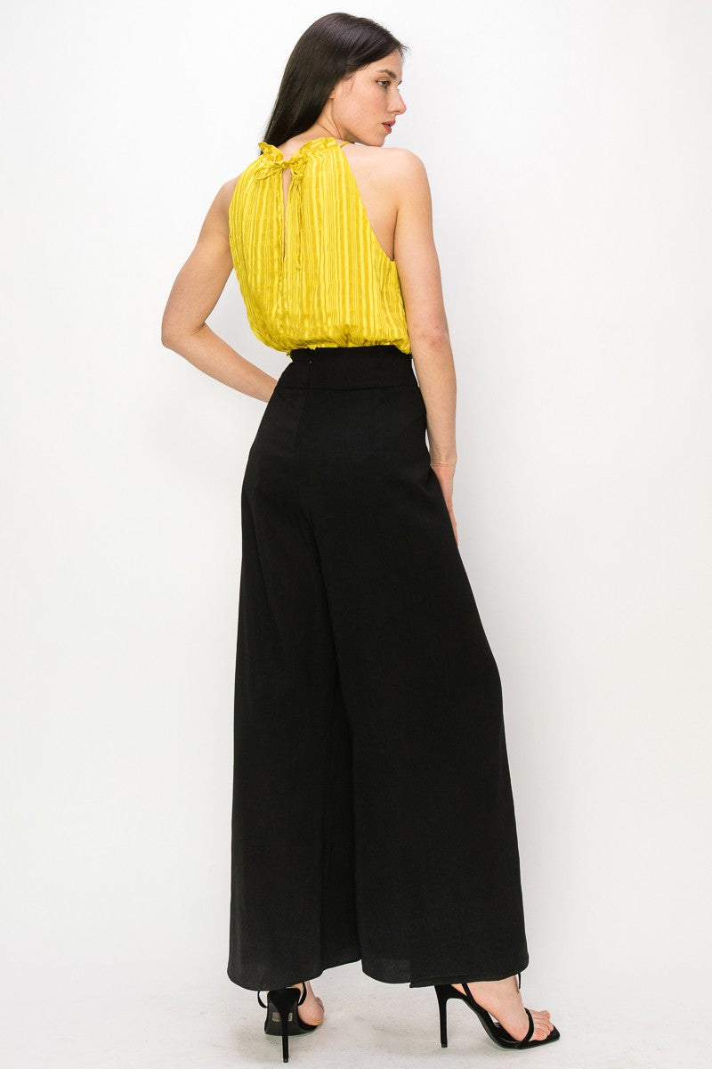 High Waist Knot Design Pants