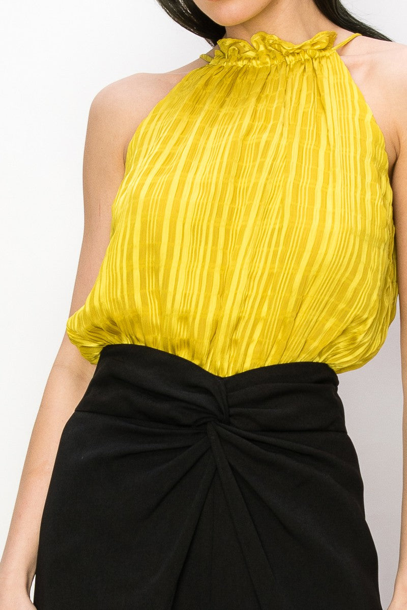 High Waist Knot Design Pants