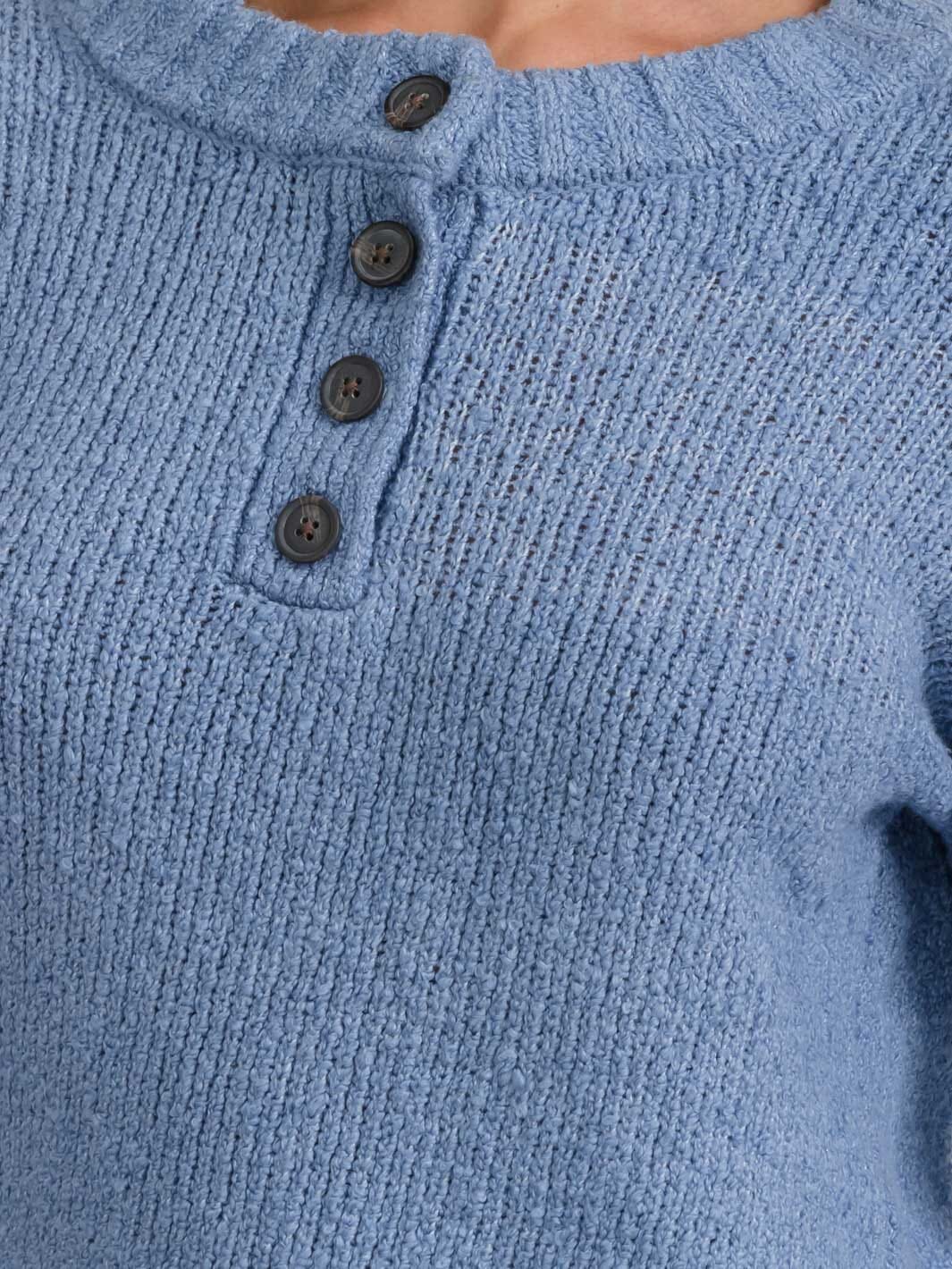 Top Button Sweater