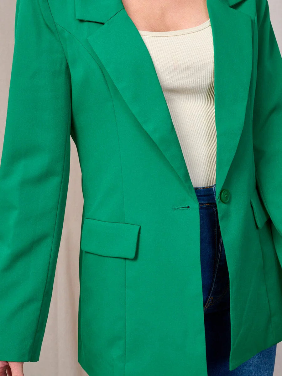 Button Closure Blazer
