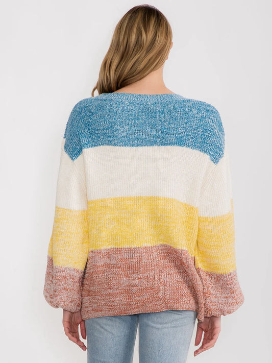 Bright Striped Sweater