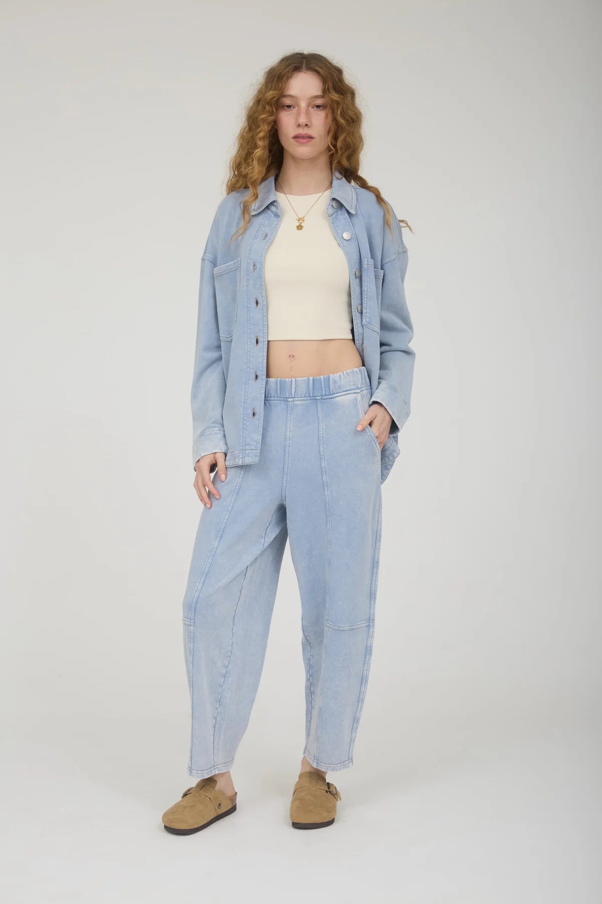 Acid Wash Joggers