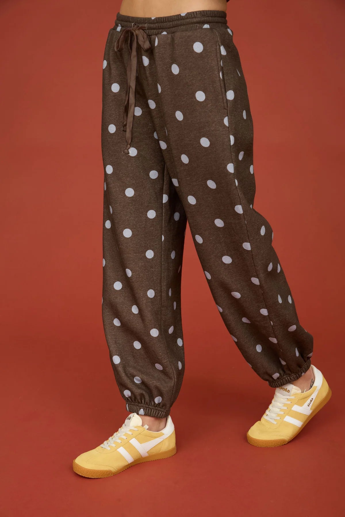 Polka Dot Jogger Pants