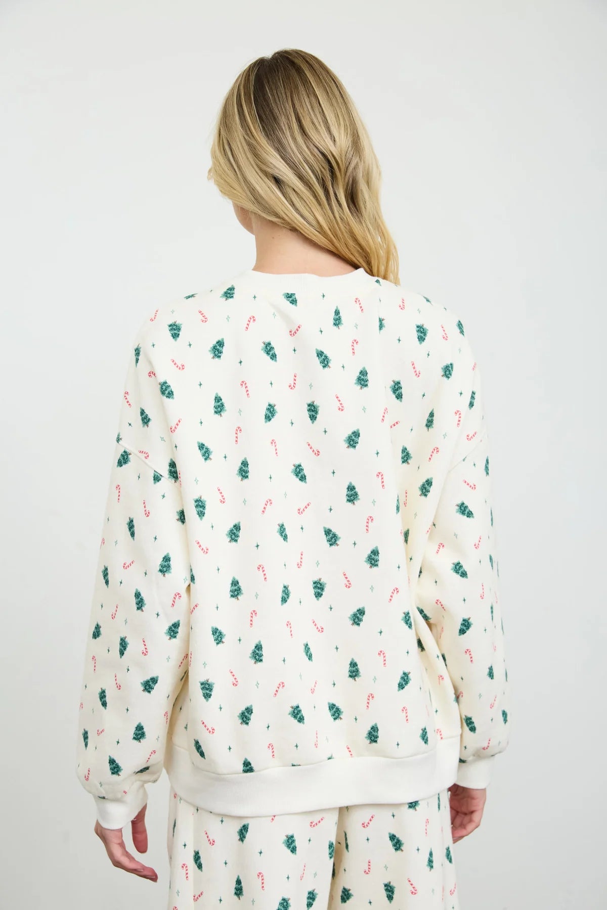 Holiday Candy Cane Sweatshirt