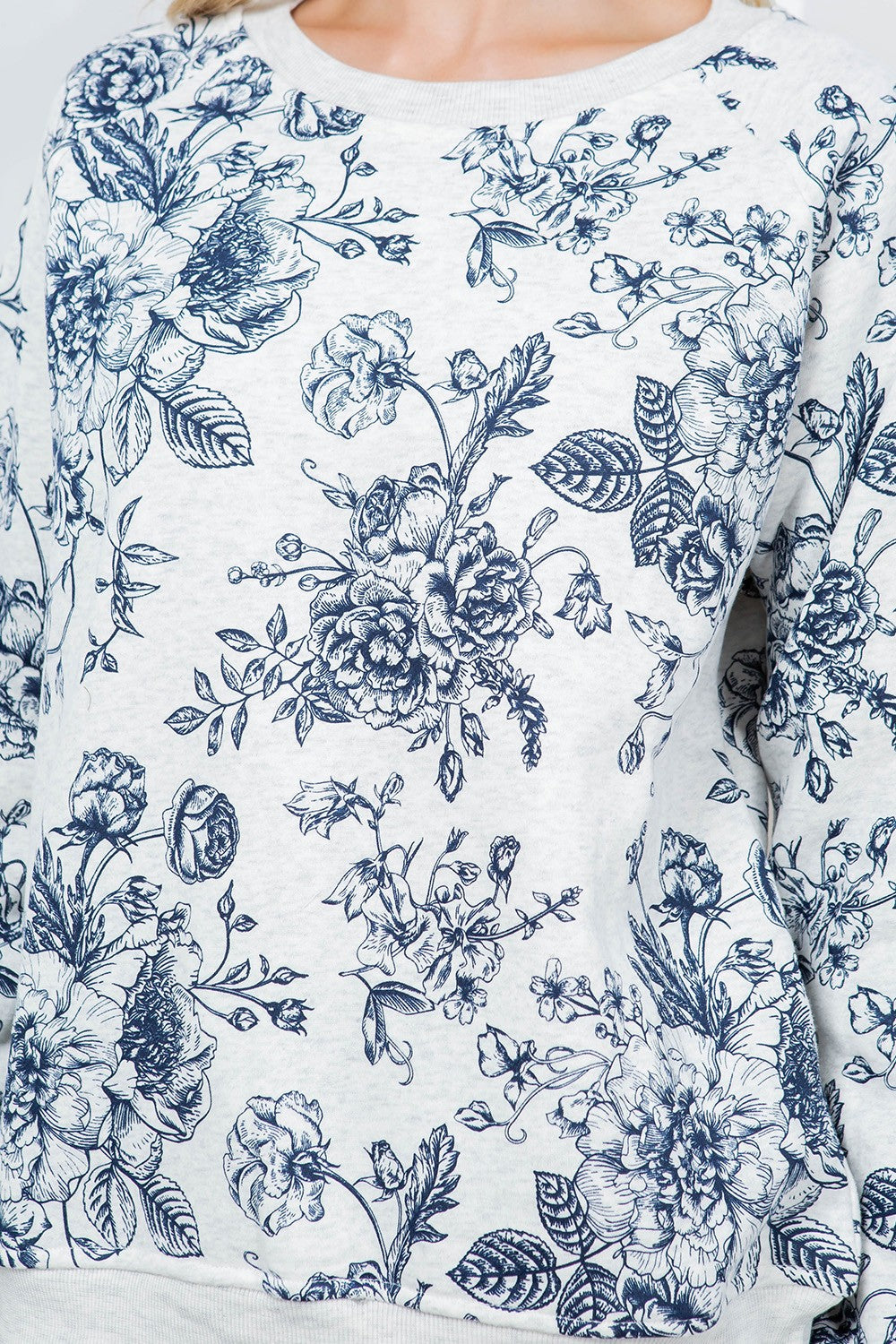 Vintage Floral Sweatshirt