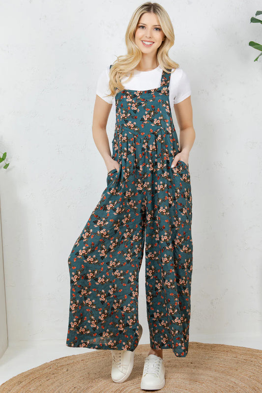 Blooming Bouquet Overalls