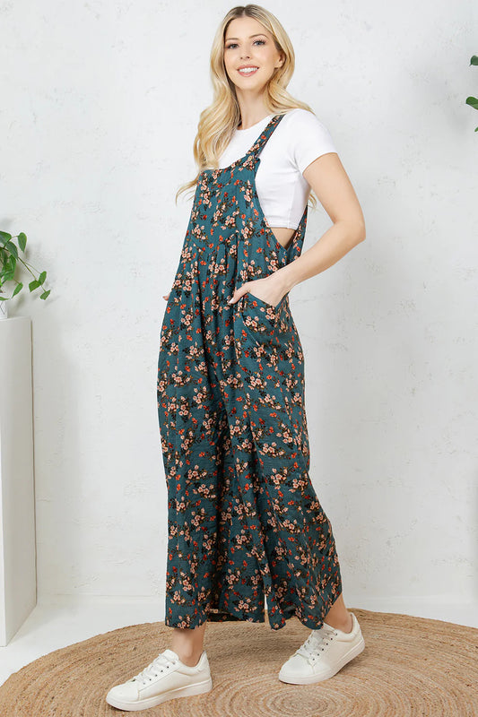 Blooming Bouquet Overalls