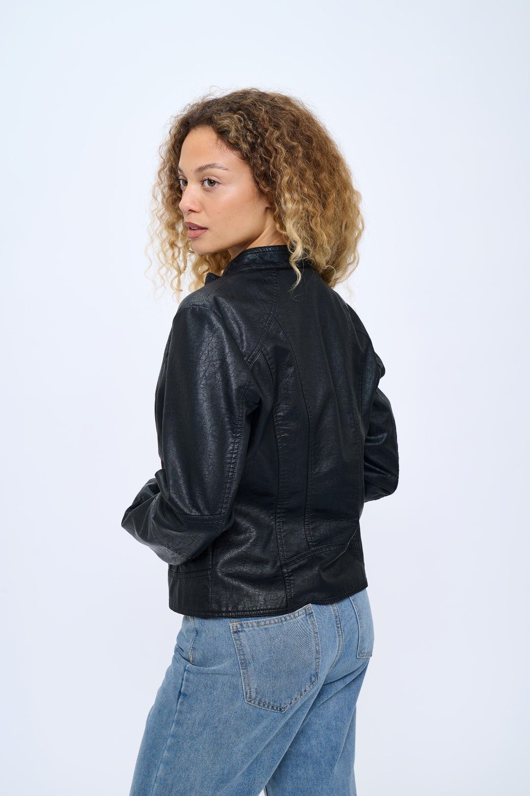 Eclipse Vegan Leather Jacket