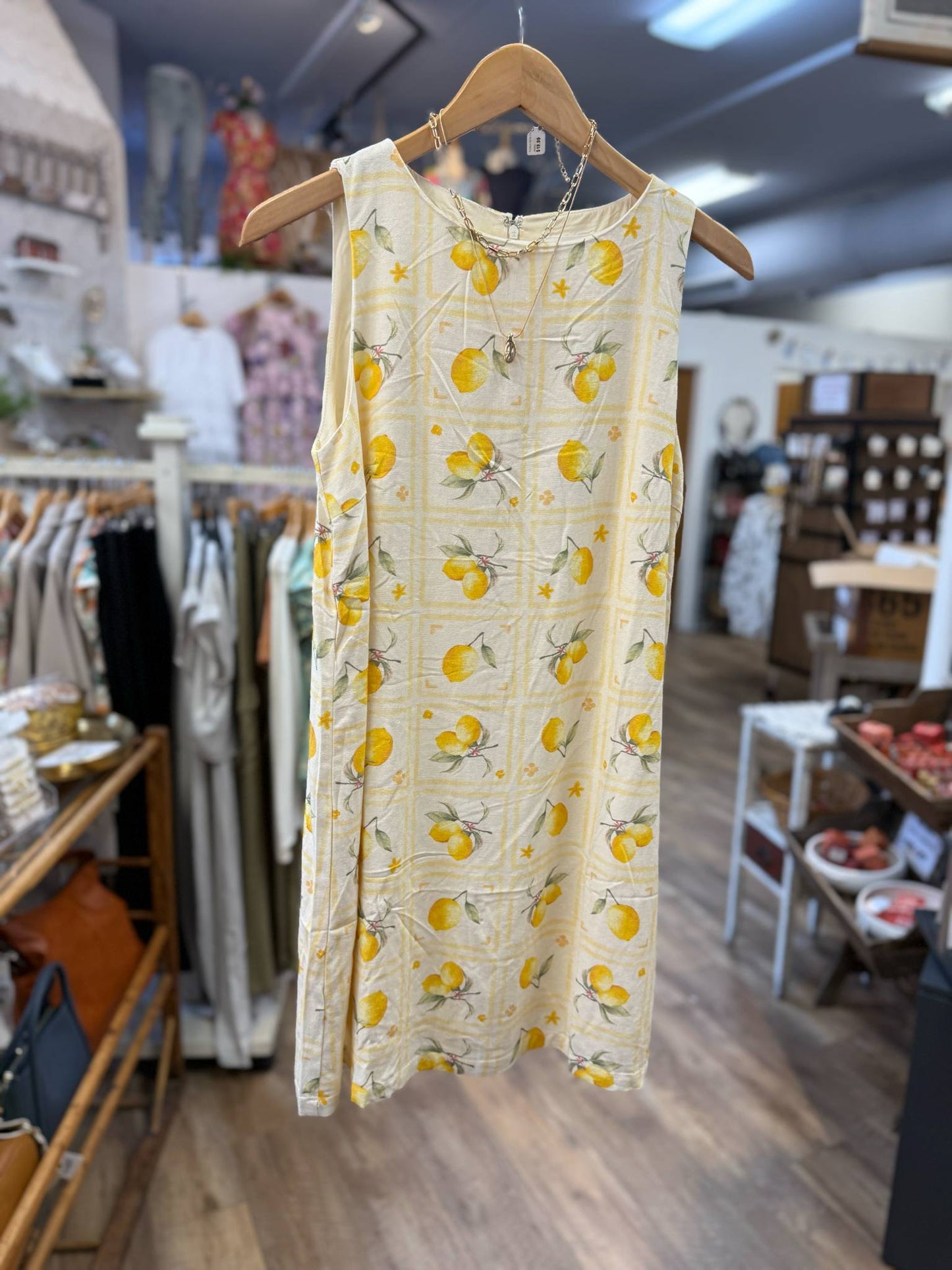 Lemon Sheath Dress