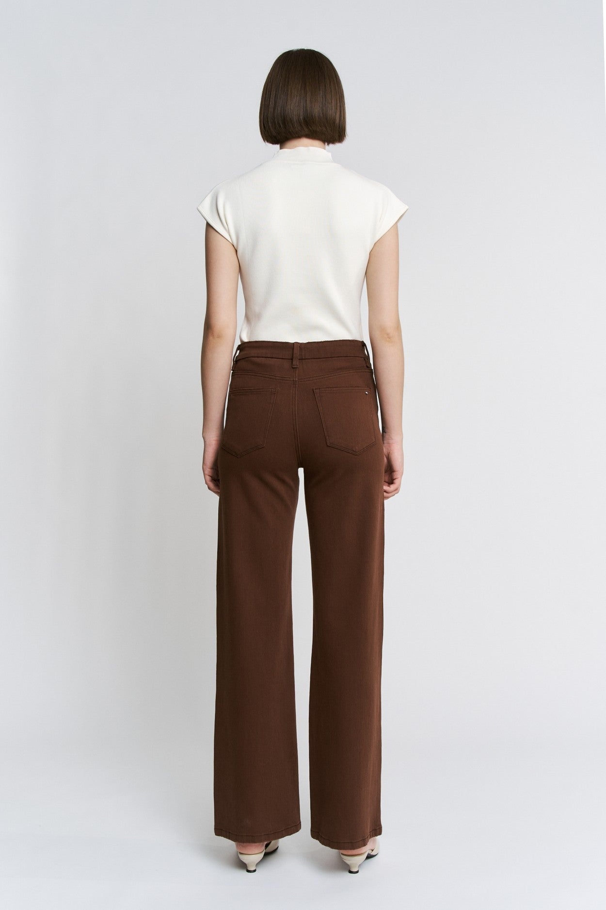Brown High Rise Jeans