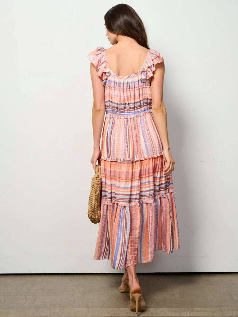 Sunset Stripes Dress