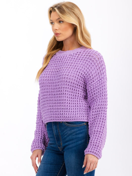 Lavender Dream Pullover Sweater