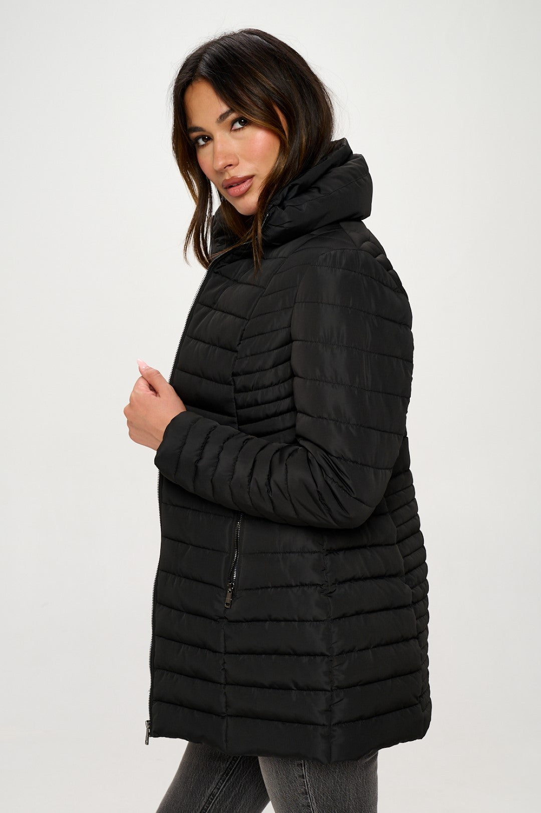 Quilted Puffer Coat