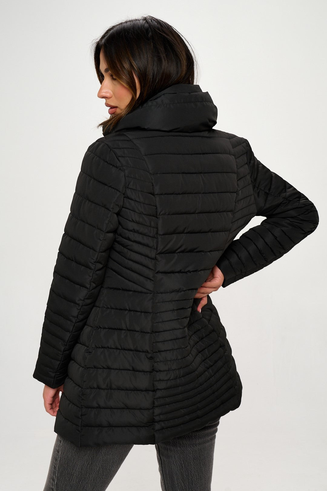 Quilted Puffer Coat