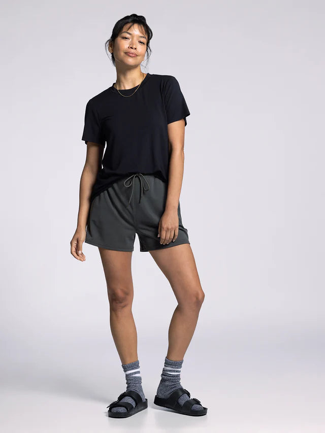 Nikki Everyday Luxe Top - Black