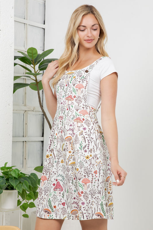 Floral Mushroom Skirtall