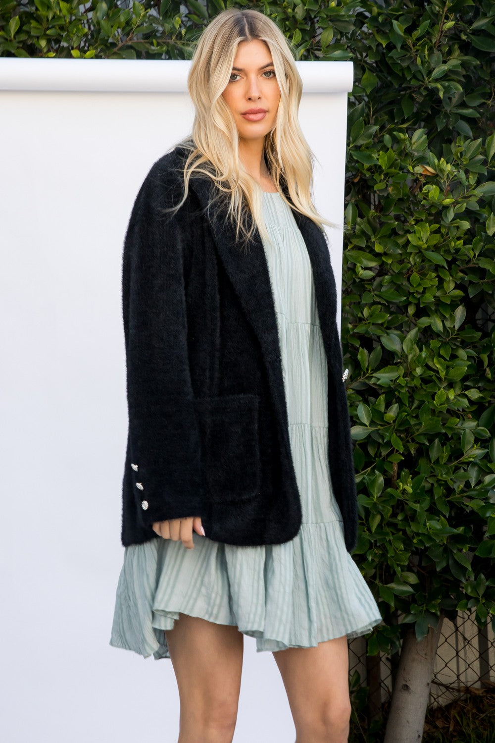 Jeweled Soft Blazer
