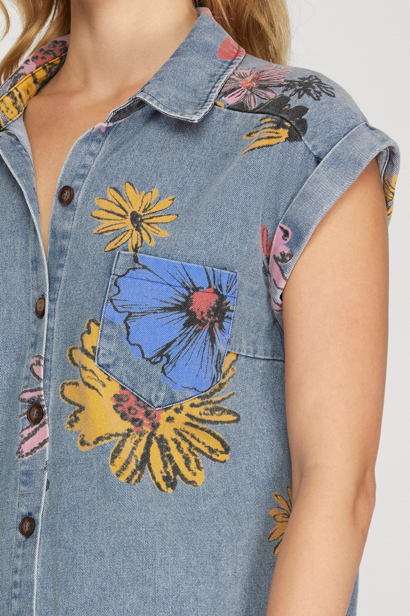 Denim Shirt Dress