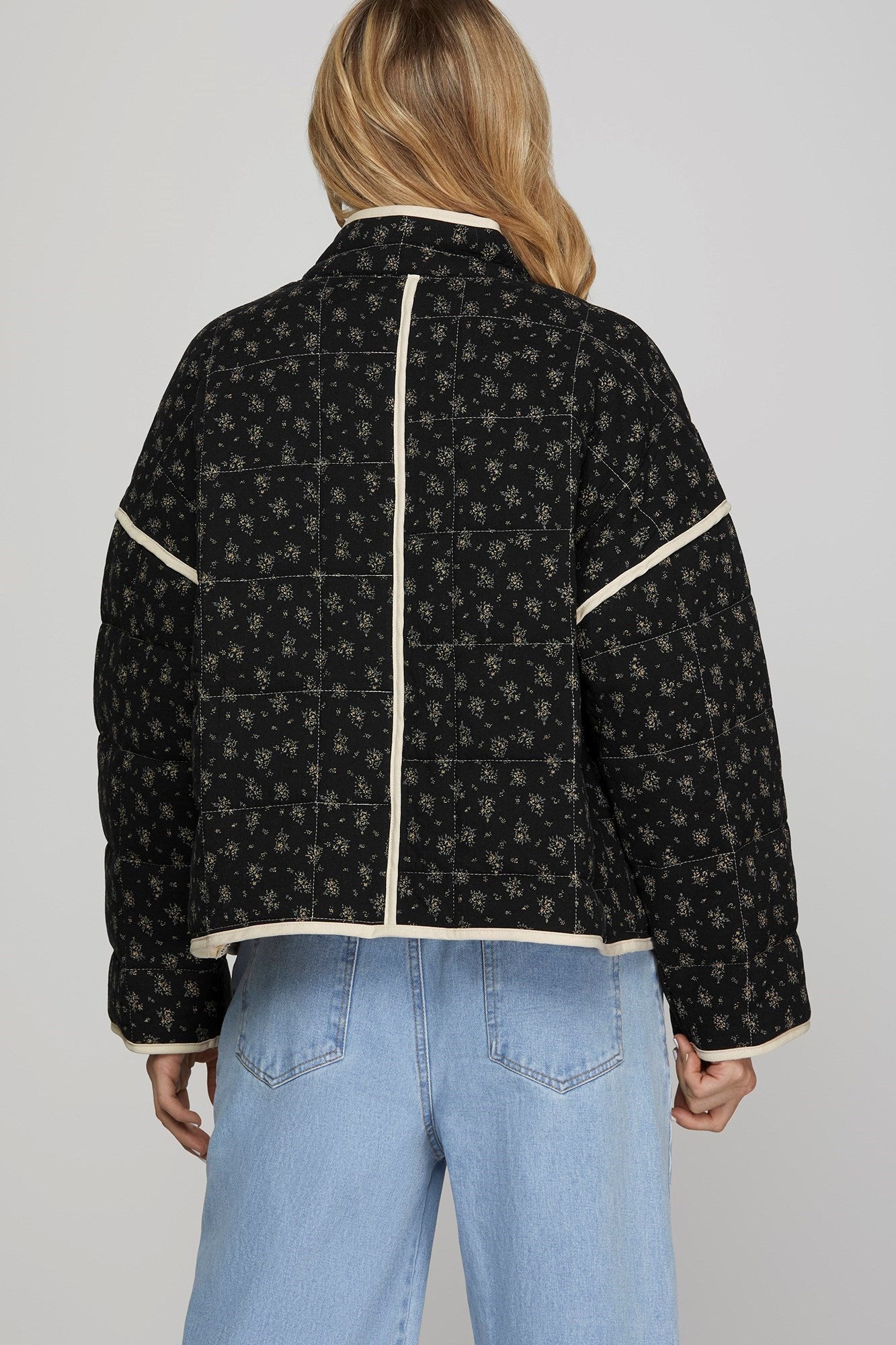 Floral Quilted Jacket