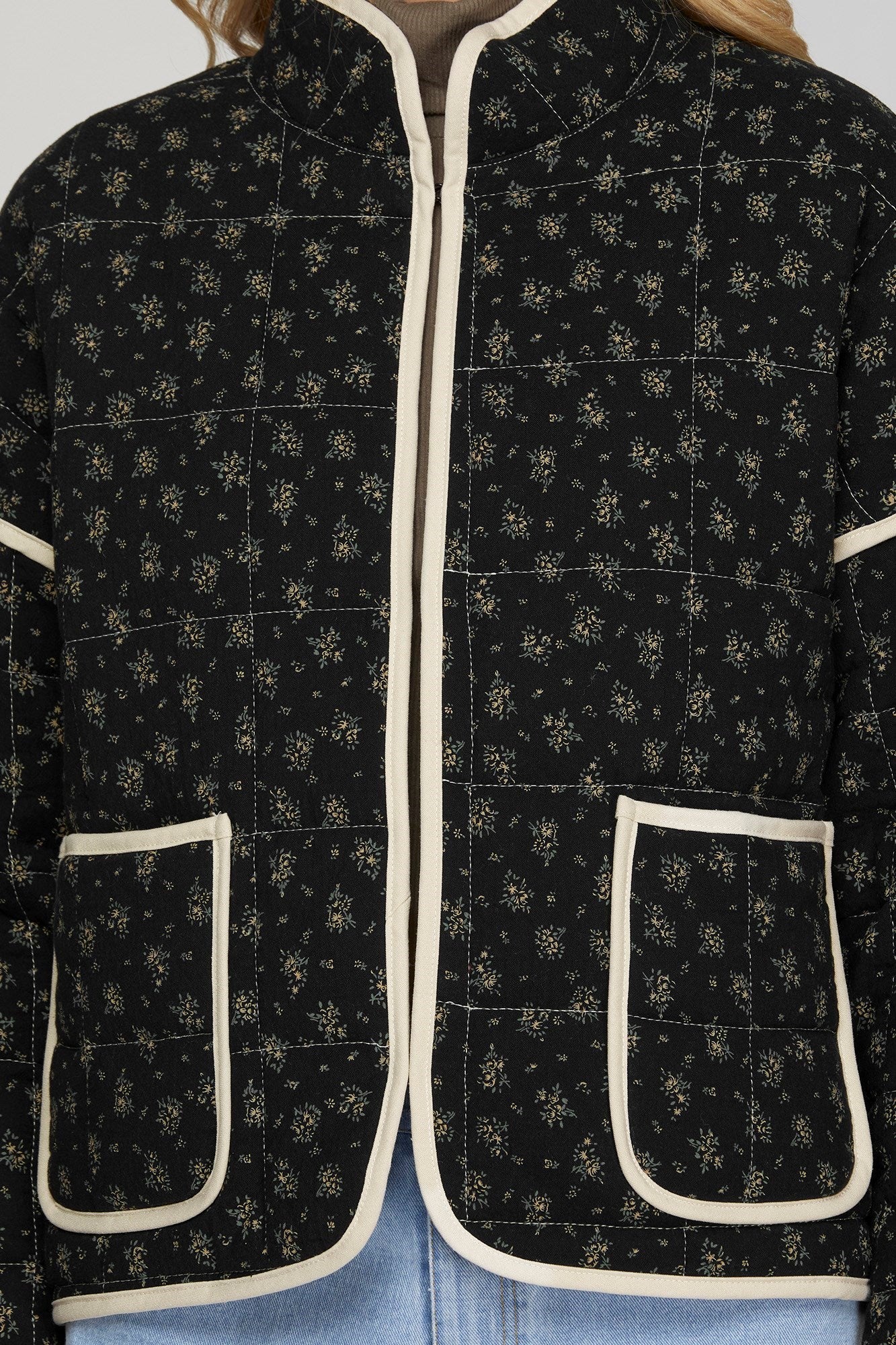 Floral Quilted Jacket