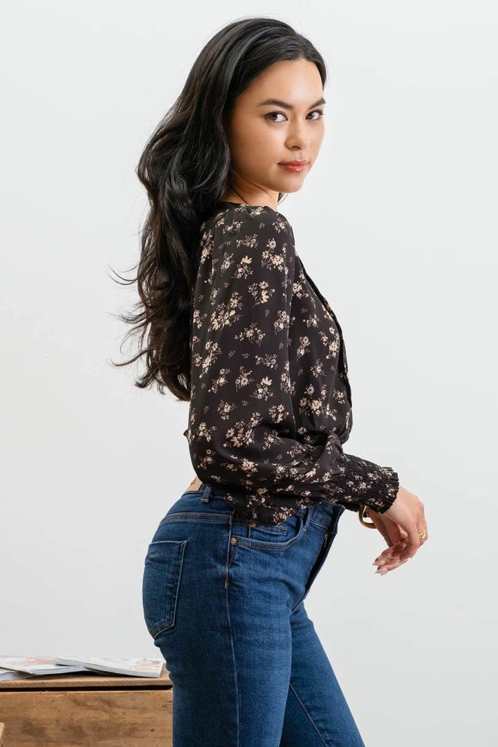 Floral Woven Top