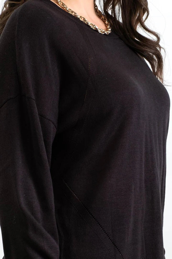 Button Back Sweater