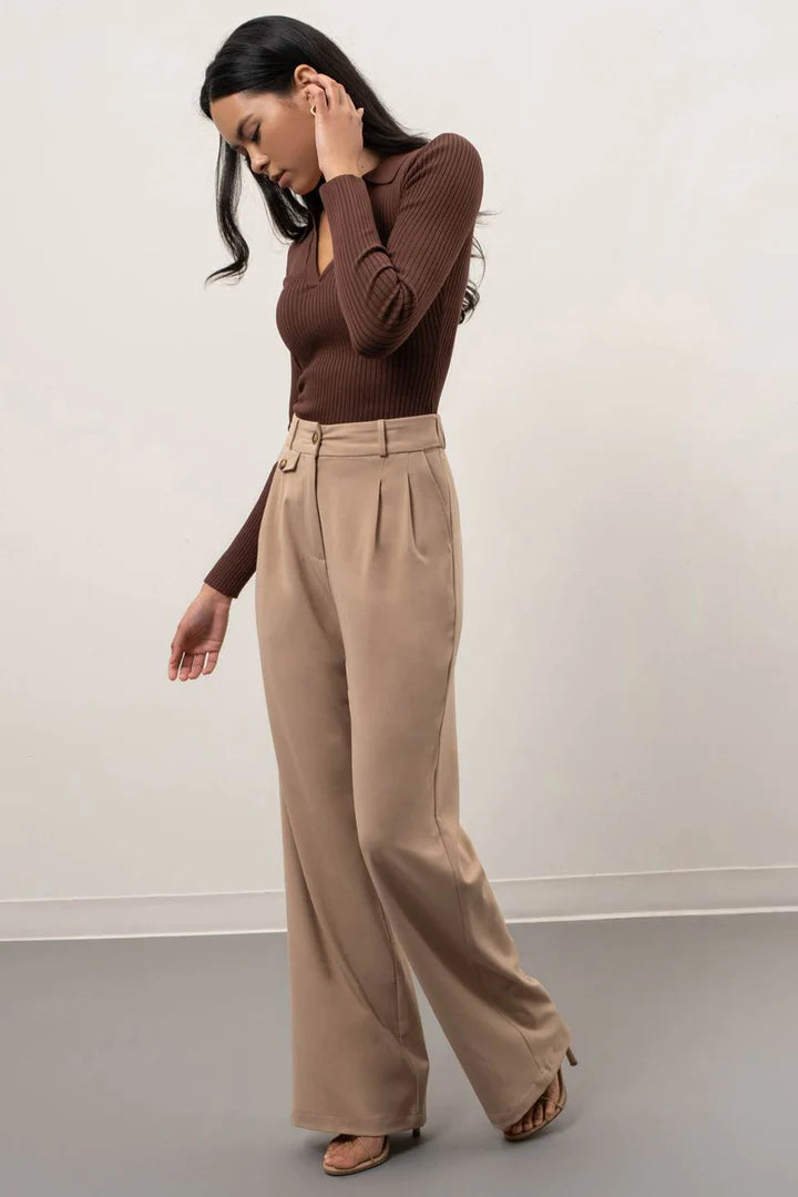 Wide Leg Trouser