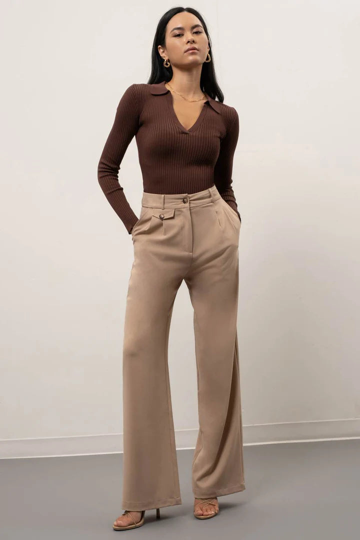 Wide Leg Trouser