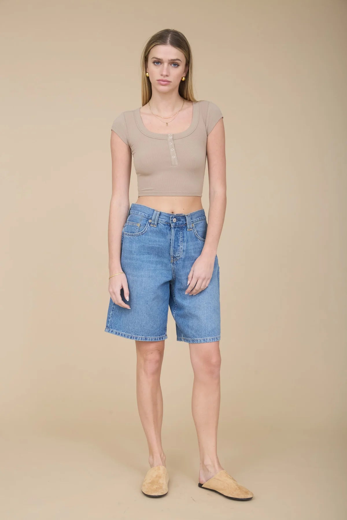 Low Rider Tank - Taupe
