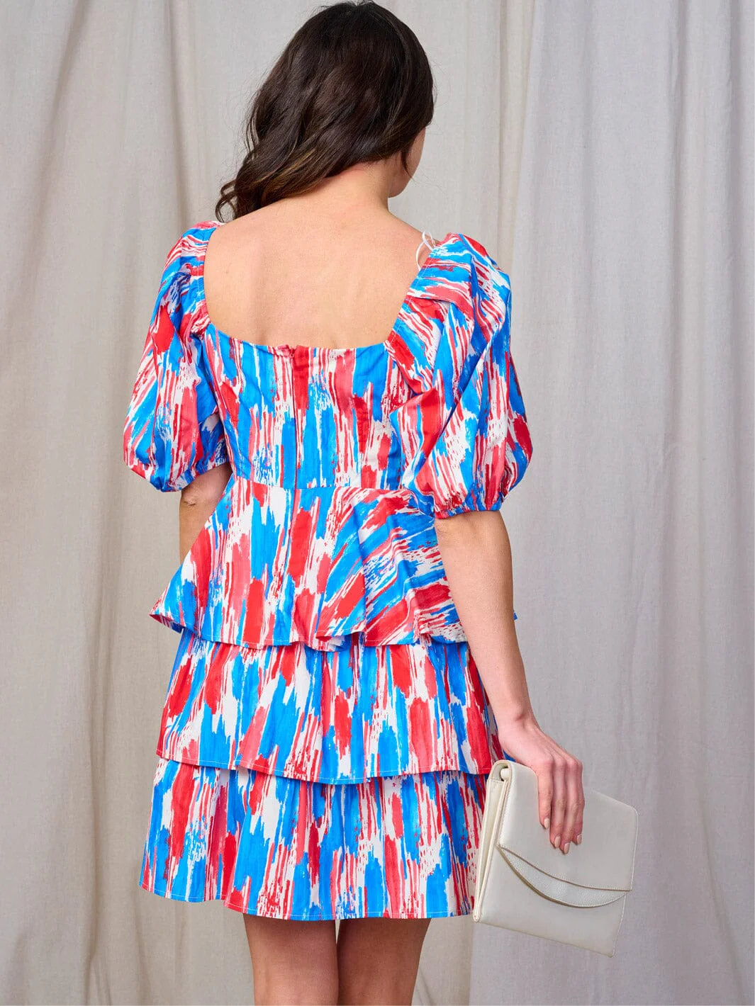 Tiered Ruffle Mini Dress