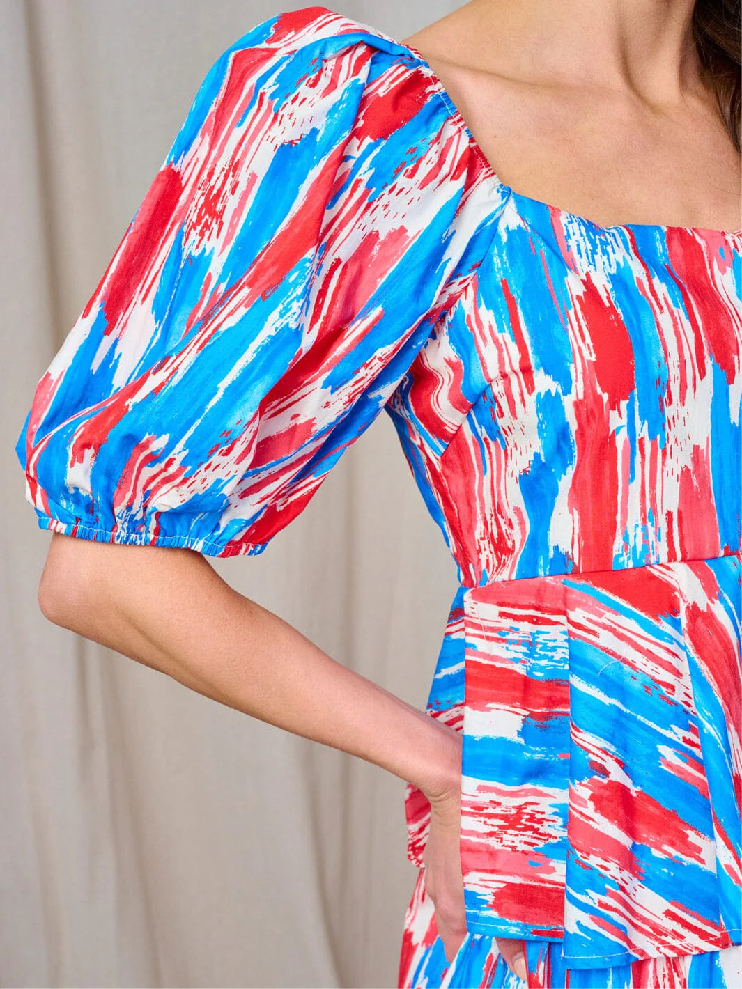 Tiered Ruffle Mini Dress