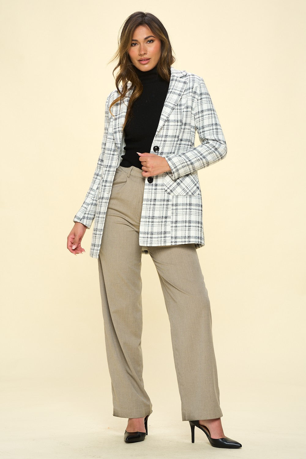 Vegan Wool Blazer