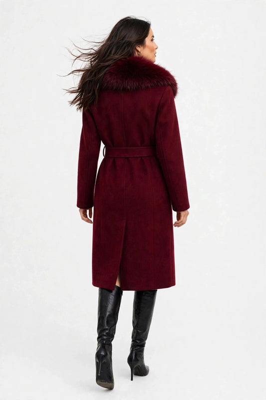 Monarch Fur Collar Coat