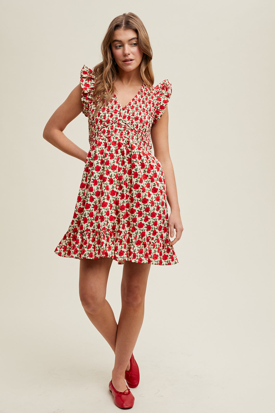 Playful Poppies Dress