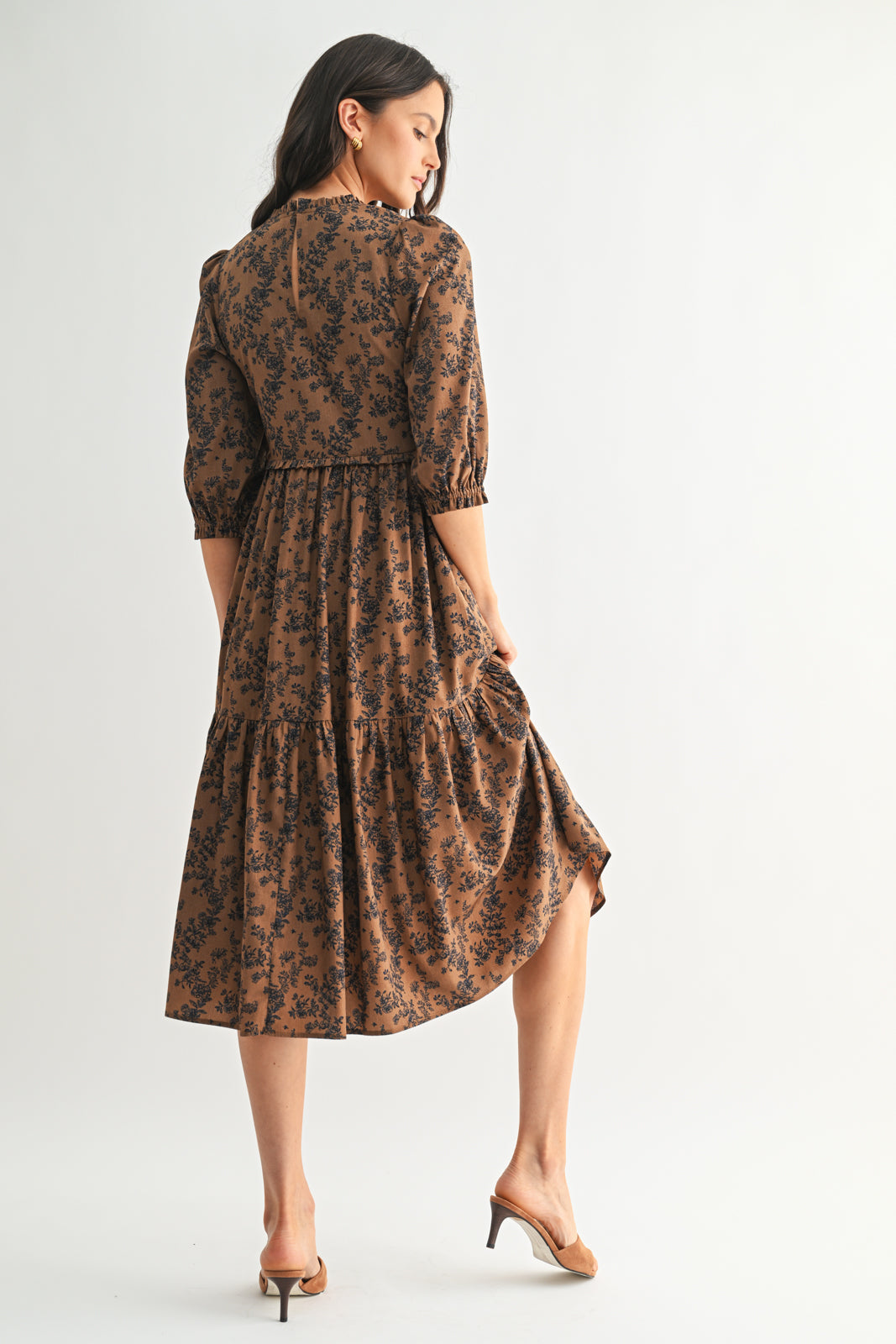 Smocked Tiered Dress
