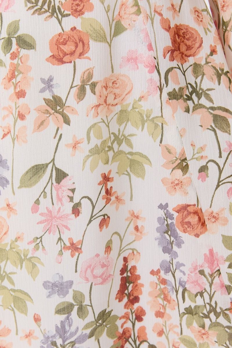 Long Sleeve Floral Dress