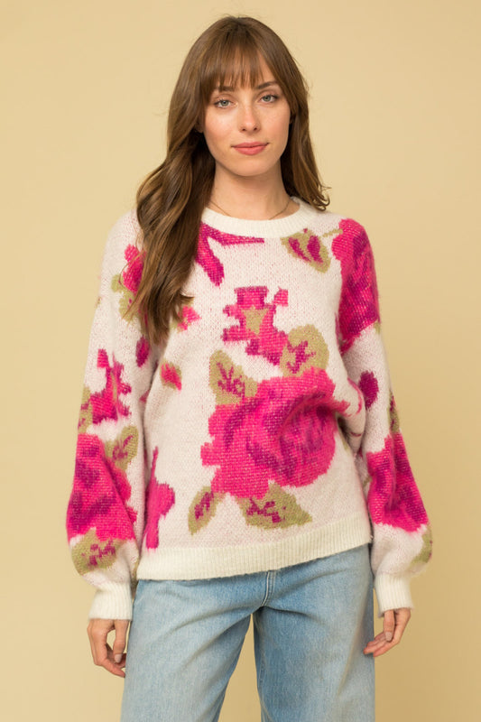 Rose Pullover Sweater