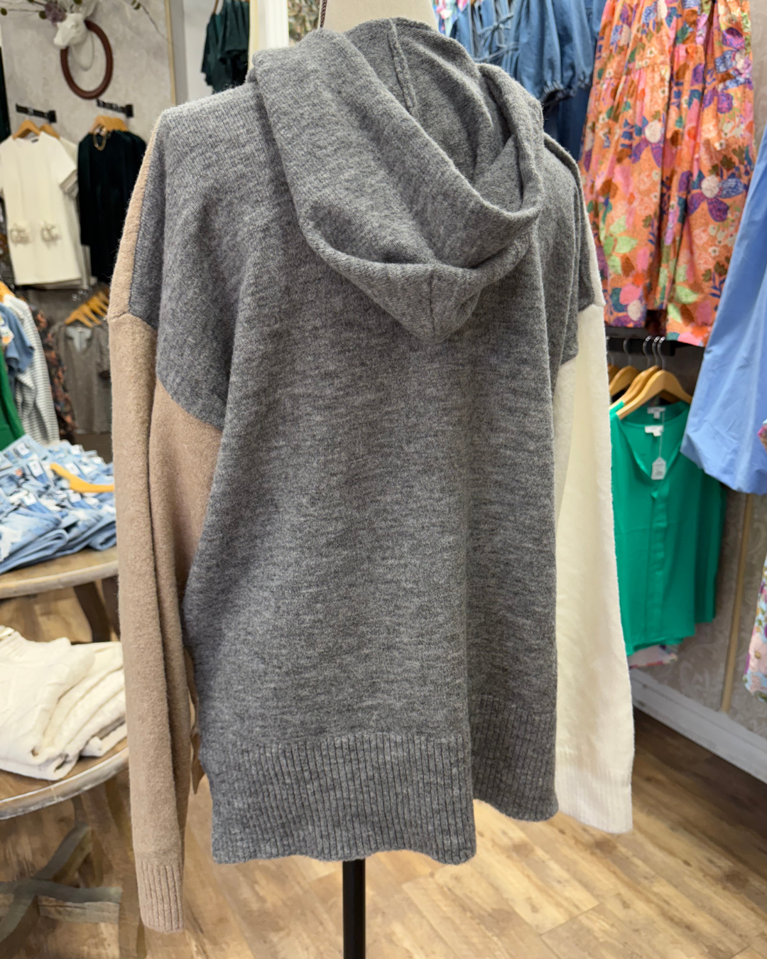 Color Block Hoodie