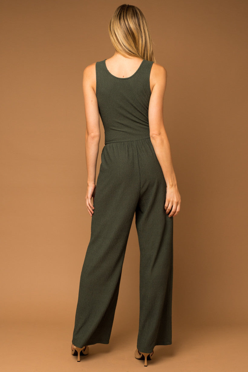 Wrap Top Jumpsuit
