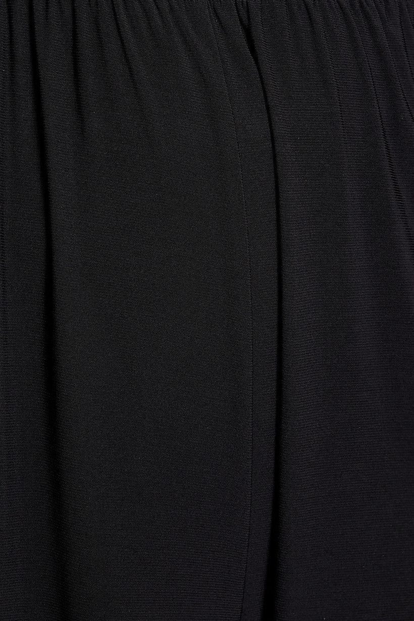 One Shoulder Black Jumpsuit