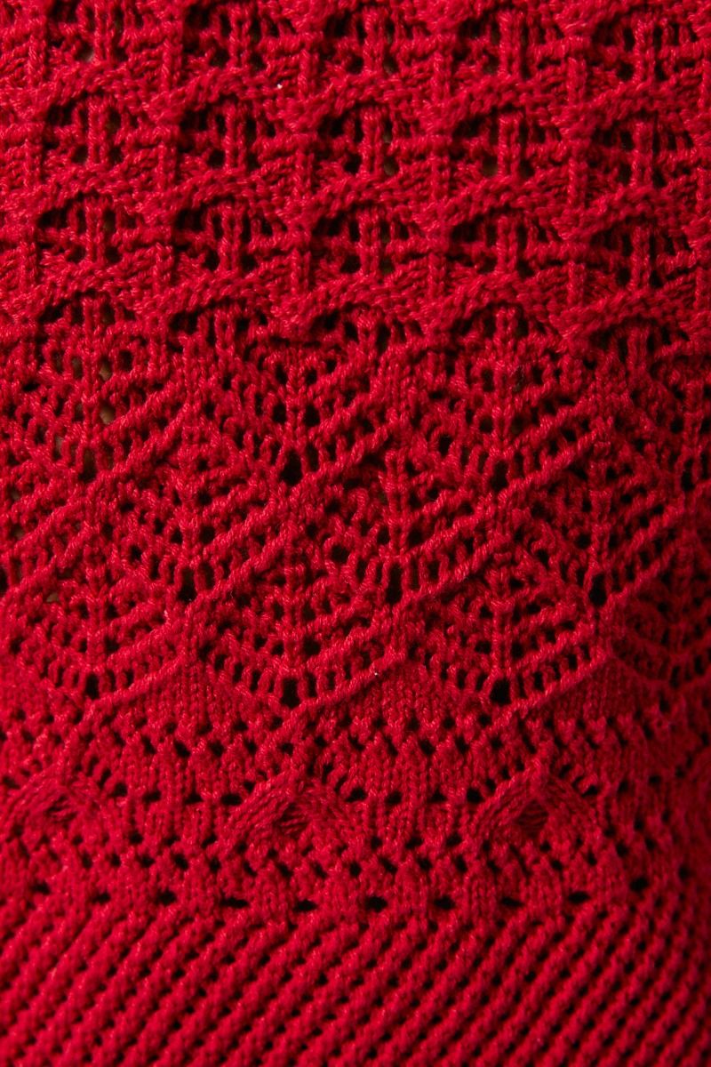 Crochet Knit Vest