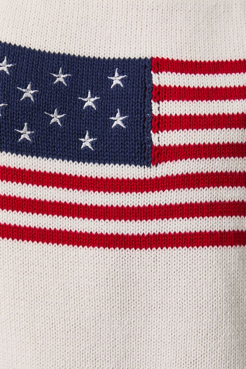 Oversized Flag Sweater