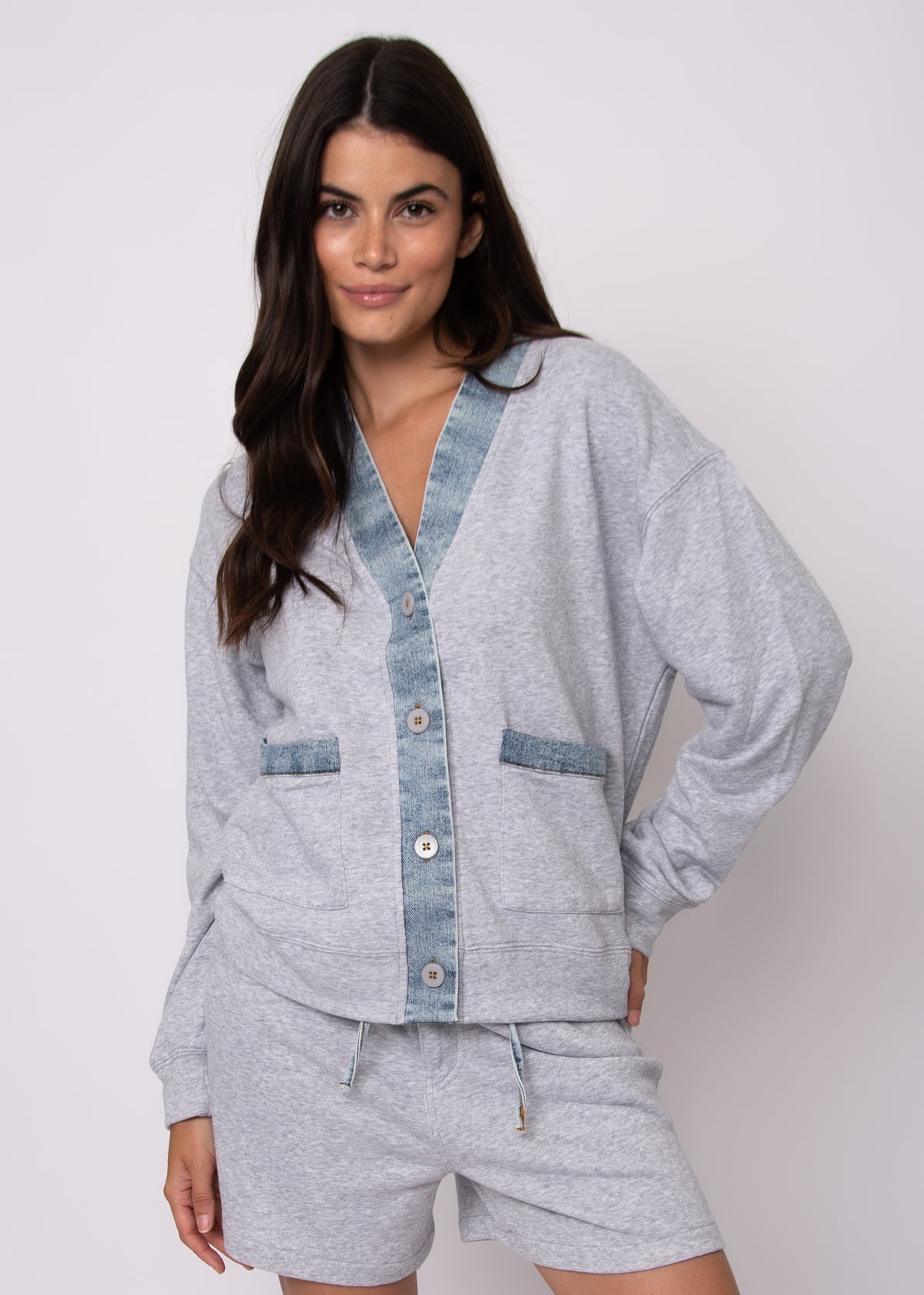 Kelly Denim Cardigan